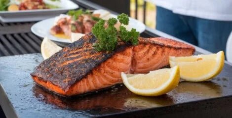 How to cook perfect salmon on a Blackstone Griddle - City Seafood
