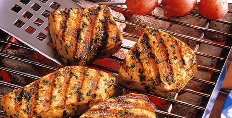 Grilled Swordfish with Lemon Herb Marinade