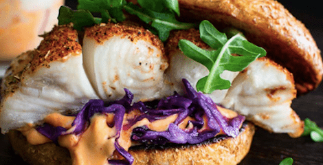 Blackened Grouper Sandwich - City Seafood