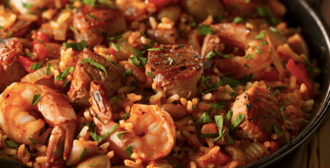 Andouille Sausage and Shrimp Jambalaya - City Seafood