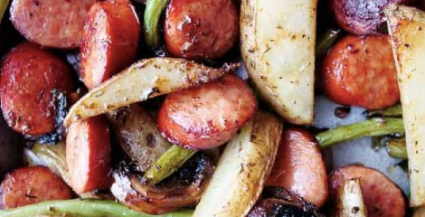 Andouille Sausage and Potato Skillet