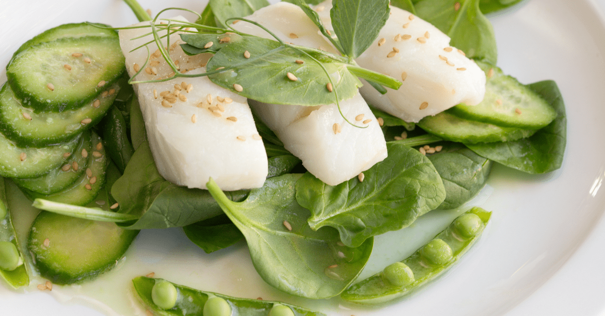 Poached Cod - City Seafood