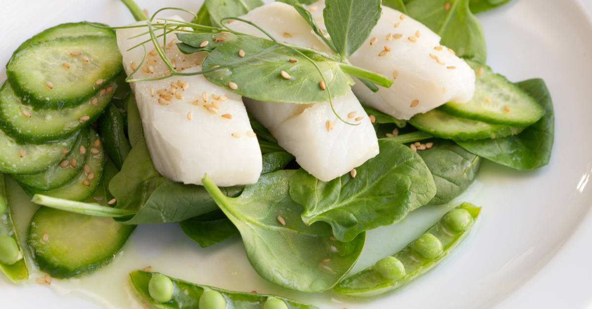 Poached Cod