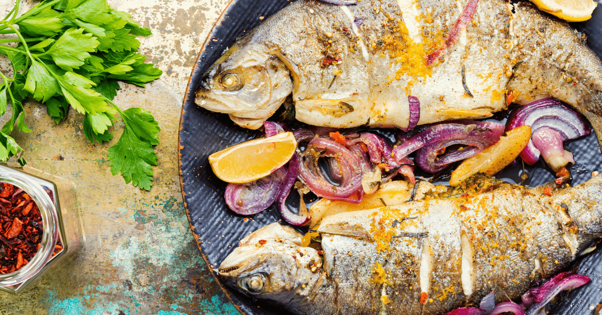 Baked Trout - City Seafood