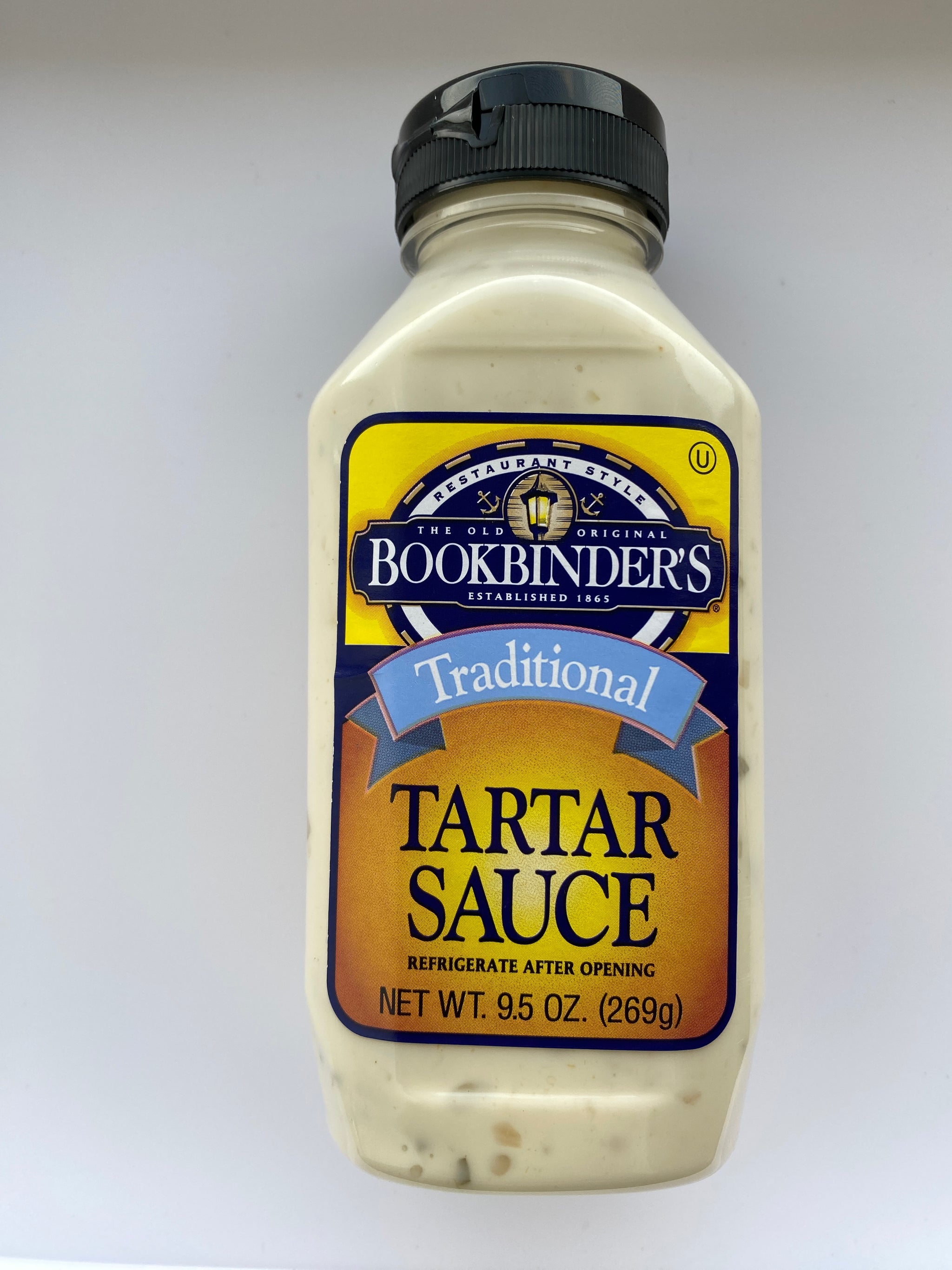 Bookbinder's Traditional Tartar Sauce (19 oz) - City Seafood