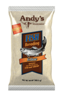 Andy's Fish Breading (20 oz) - City Seafood