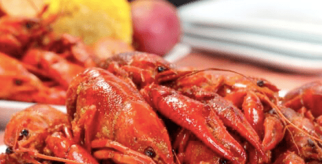 Whole Cooked Crawfish (5 lb) - City Seafood