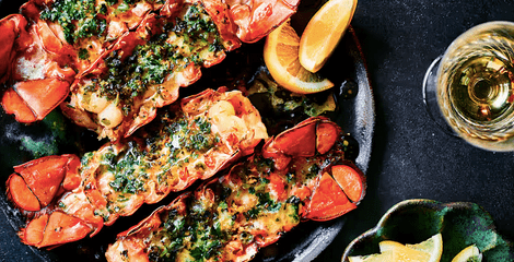 Large Canadian Lobster Tails (14 - 16 oz., 1 ea) - City Seafood