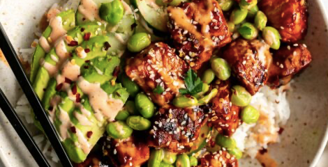 Sriracha Salmon Poke (10 oz)